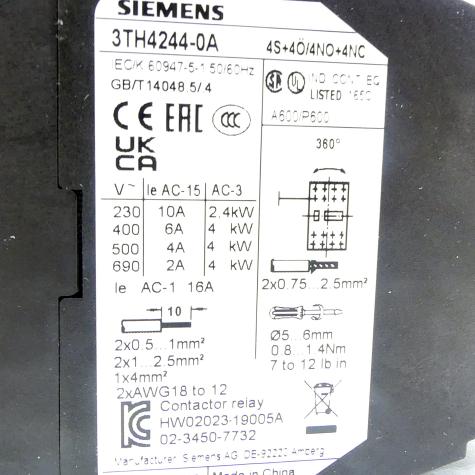 Hilfsschütz  Neu OVP