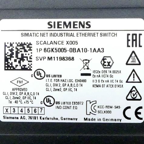 Electrical switch module SCALANCE X005 New FS