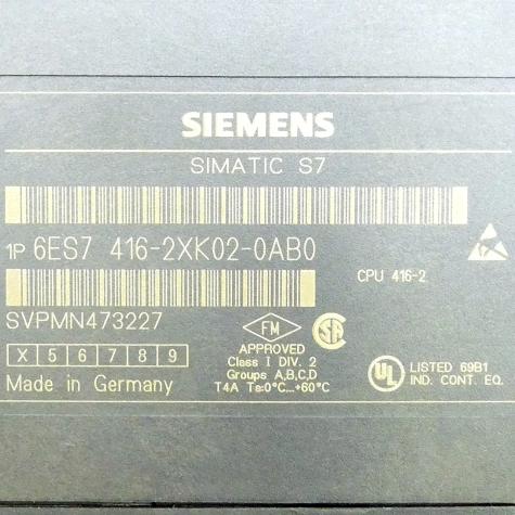 SIMATIC S7-400, CPU 416-2 Used