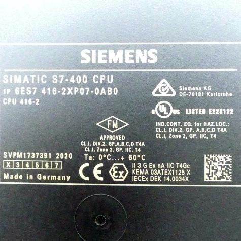 SIMATIC S7-400, Zentralbaugruppe CPU 416-2 Neu OVP