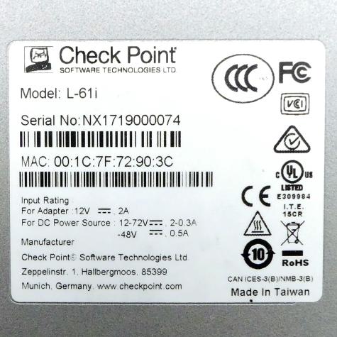 CIP Security Appliance L-61i Gebraucht