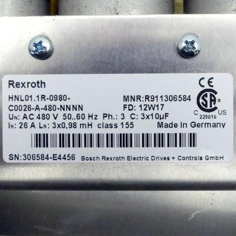 Netzdrossel HNL01.1R-0980-C0026-A-480-NNNN Gebraucht