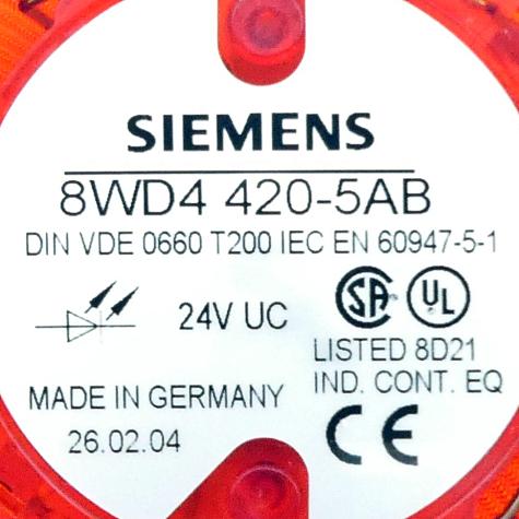 Continuous light element red 8WD4 420-5AB Used