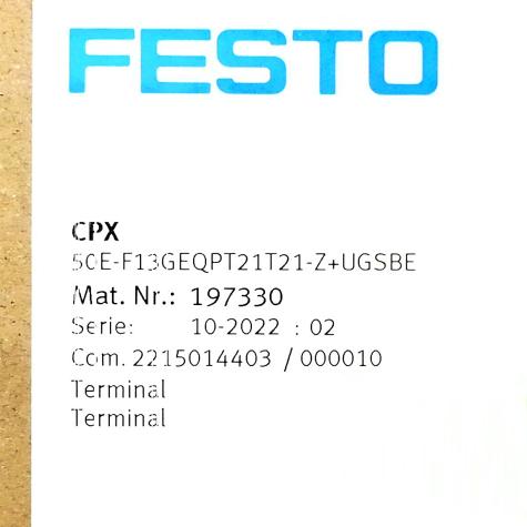 Terminal CPX 197330 Neu OVP