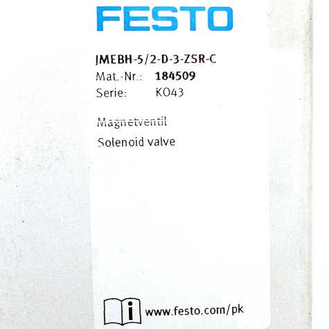 Magnetventil 184509 Neu OVP