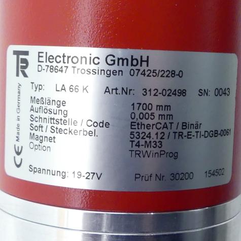 Linear Encoder LA 66 K Neu