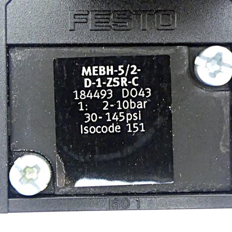 Magnetventil 184493 Neu OVP