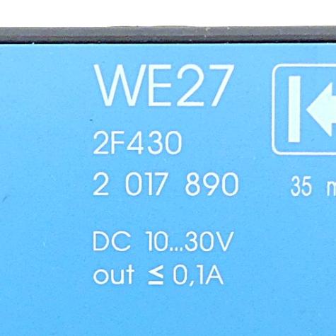 One-way photocell WE27 2F430 Used