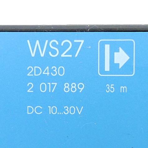 Einweg-Lichtschranke WS27 2D430 Gebraucht