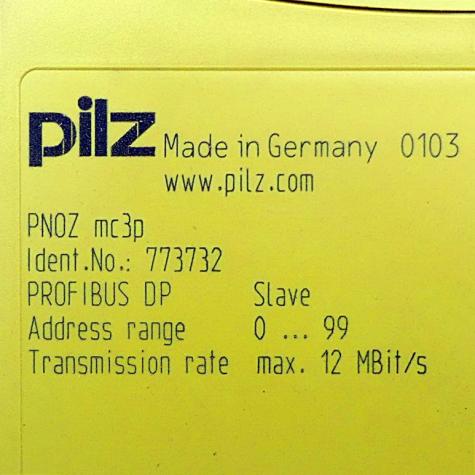 Safety relay PNOZ mc3p Used