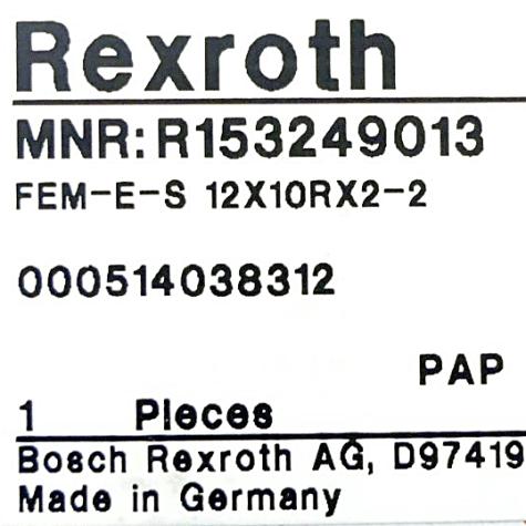 Kugelgewindemutter FEM-E-S 12X10RX2-2 Neu OVP