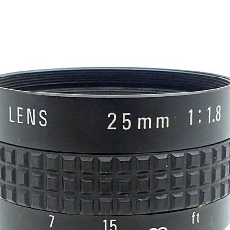 TV Objektiv 1:1.8 / 25 mm  Gebraucht