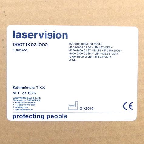 Kabinenfenster T1K03 1065459 Neu OVP