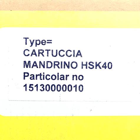 Spindel HSK40 Neu OVP