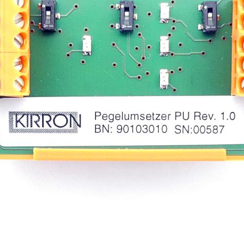 Pegelwandler PU Rev. 1.0 BGR0000026 Neu OVP