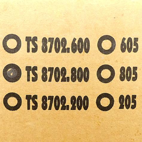 Sockel-Elemente vorne und hinten TS 8702.800 Gebraucht