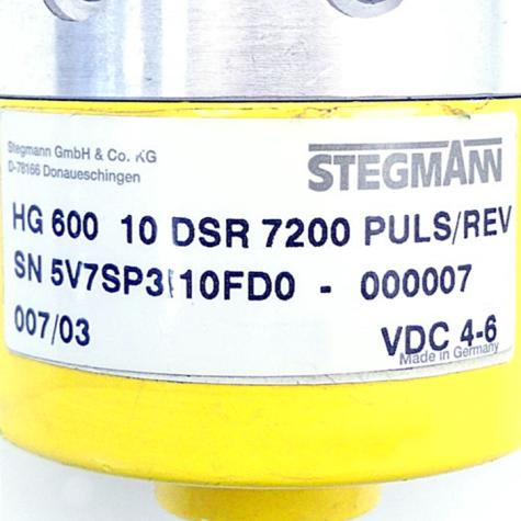 Drehgeber HG 600 10 DSR 7200 PULS/REV Gebraucht