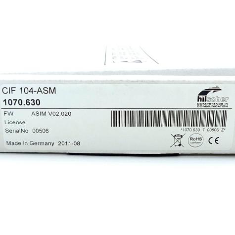 AS-Interface-Master CIF 104-ASM New FS