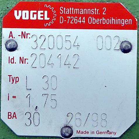 Bevel gear L 30 Used