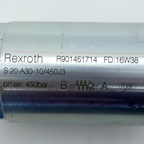 Check valve S 20 A30-10/450J3 New