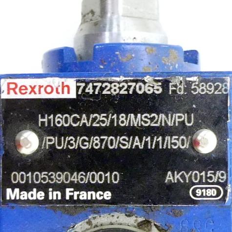 Hydraulic Cylinder H160CA/25/18/MS2/N/PU/PU/3/G/870/S/A/1/1/l50/ Used