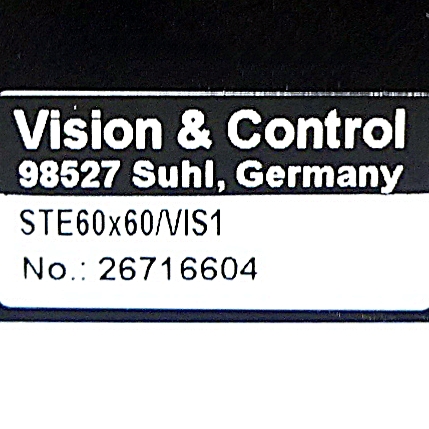 Strahlteilereinheit STE60x60/VIS1 Neu OVP