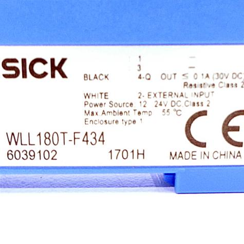 Lichtleiter-Sensoren WLL180T-F434 Neu OVP