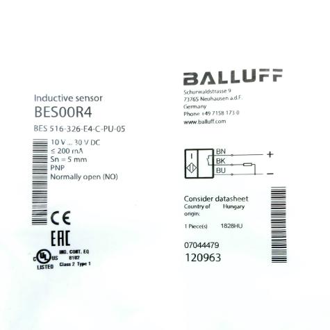 Induktiver Sensor BES00R4 Neu OVP