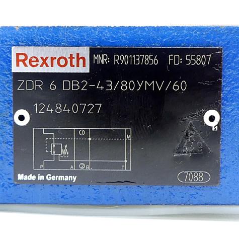Pressure Reducing Valves ZDR 6 DB2-43/80YMV/60 New