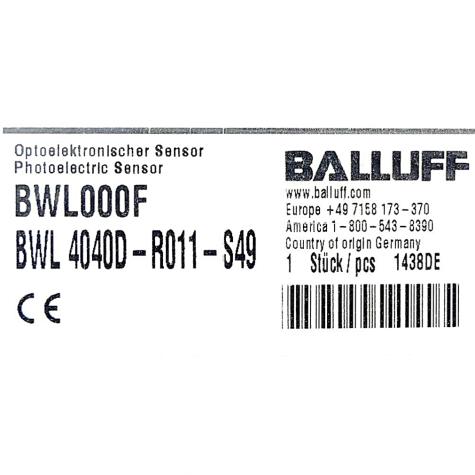 Winkellichtschranke BWL000F Neu OVP
