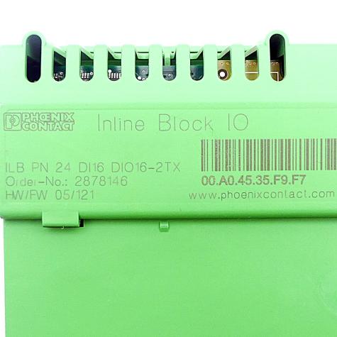 I/O-Module ILB PN 24 DI16 DIO16-2TX Used