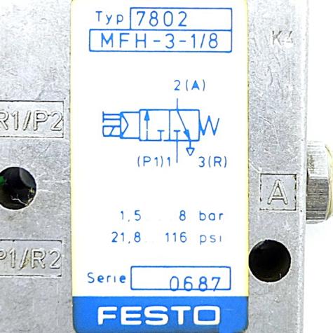 magnetic valve 7802 Used