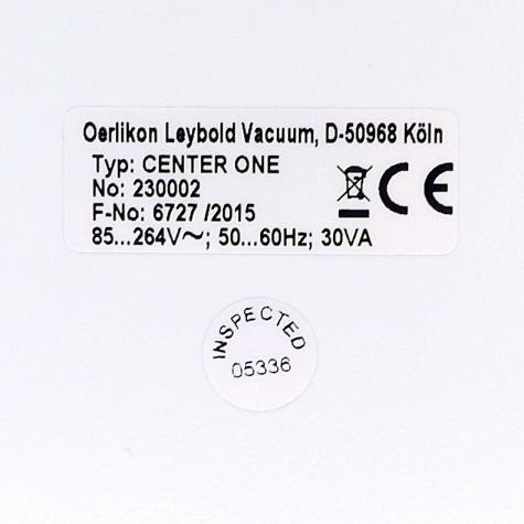 Center One Vacuum Gauge Controller  New FS