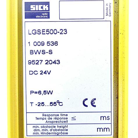Safety curtain optical receiver LGSE500-23 New