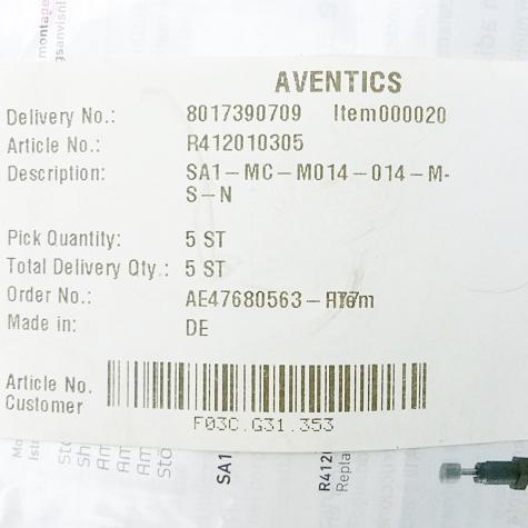 Industriestoßdämpfer WA-M 0,25-6L Neu OVP