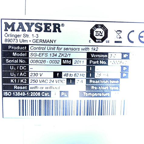 Control Unit  Used