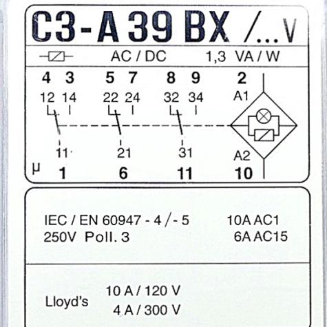 Control relay  