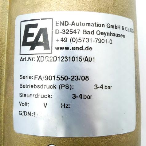 Luftgesteuertes Ventil  Gebraucht