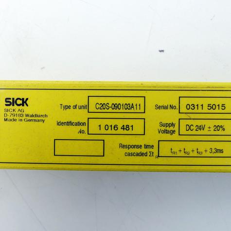 Sicherheitslichtvorhang Sender C20S-090103A11 Neu