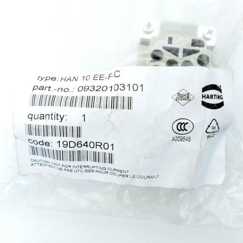 Buchseneinsatz HAN 10 EE-F-C Neu OVP