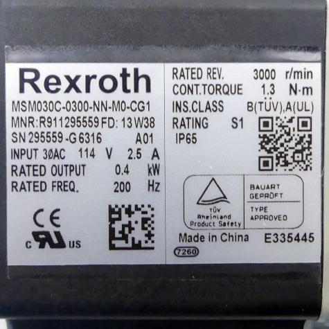 Servomotor MSM030C-0300-NN-M0-CG1 