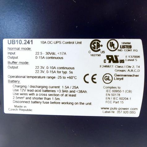 Control unit  New