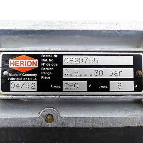 pressure switch 0820178 Used