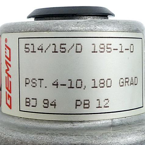 Angle Seat Valve 514/15/D Used