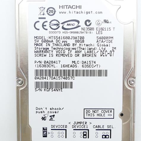 IDE hard drive  Refurbished