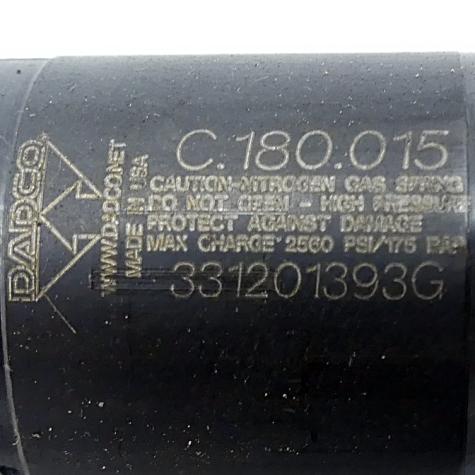 Gas spring  New