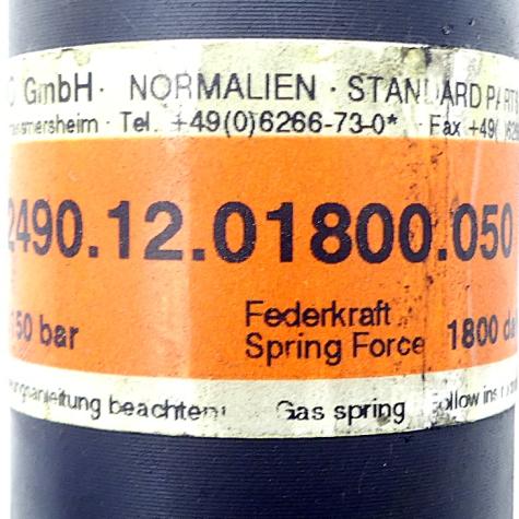Gas spring  New