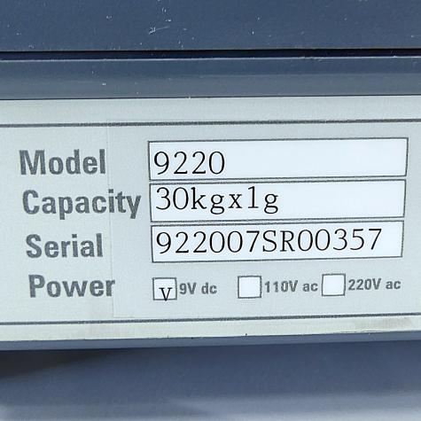 scale counter 9220 Used