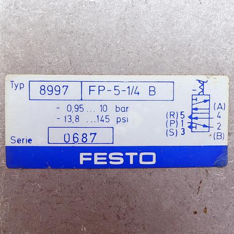 Fußrastventil FP-3-1/4 B Gebraucht