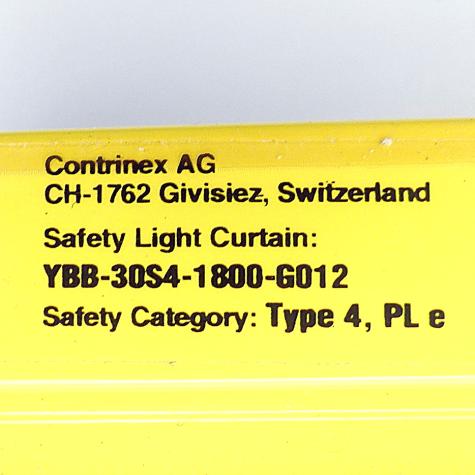 Sicherheitslichtvorhang Sender ybb-30r4-1800-G012 Neu